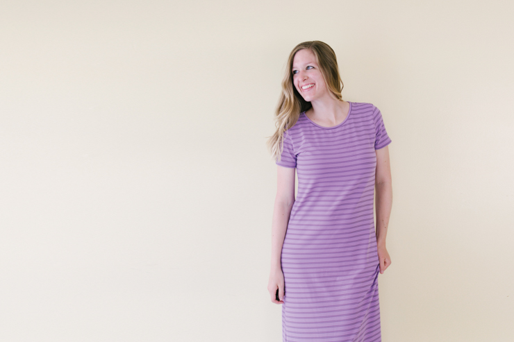 Alina Design Co – Panama Tee Dress, Short Sleeve