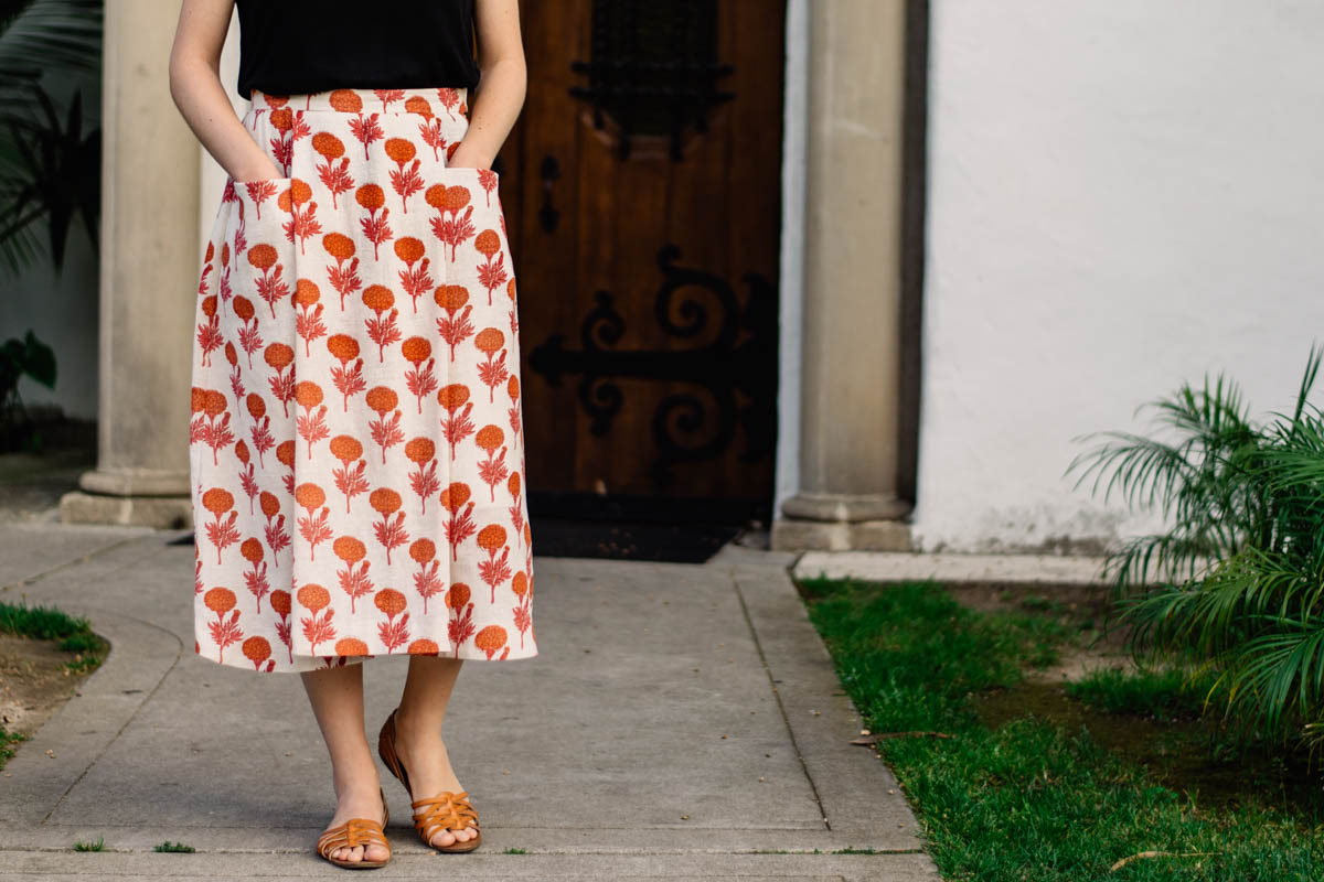 Amy Nicole Studio – Patti Pocket Skirt with theDelhiStore