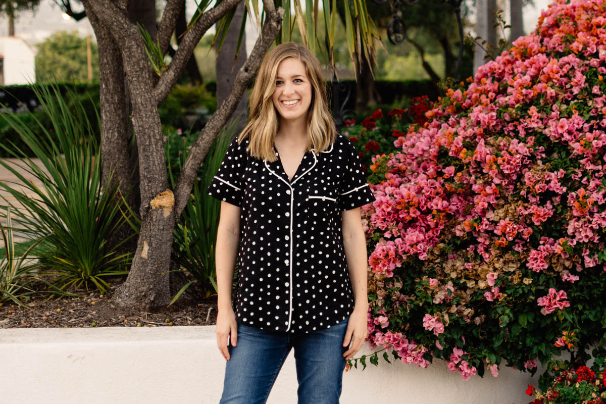 Closet Core – Carolyn Top with D+H Fabrics Co