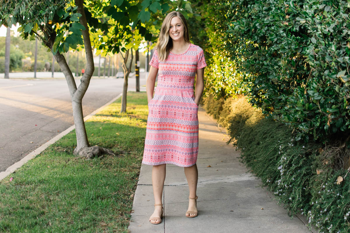 Hey June – Charleston Dress [low bust adjustment]