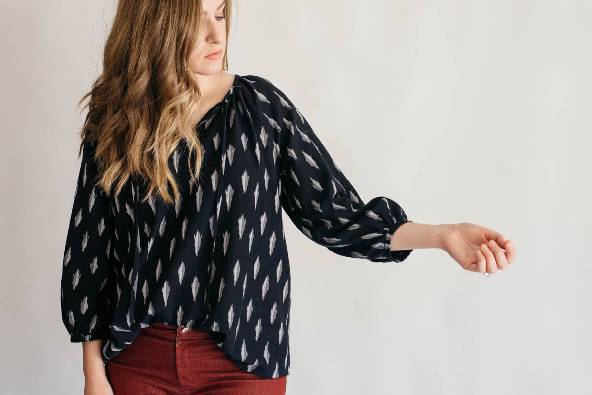 Closet Coreo Ginger Jeans & True Bias Roscoe Blouse