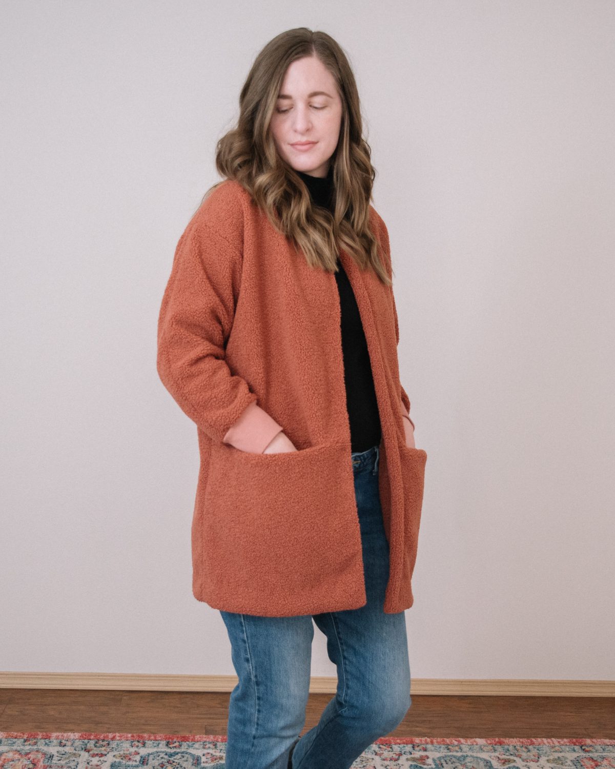 Named – Esme Cardigan, Sherpa Teddy Coat