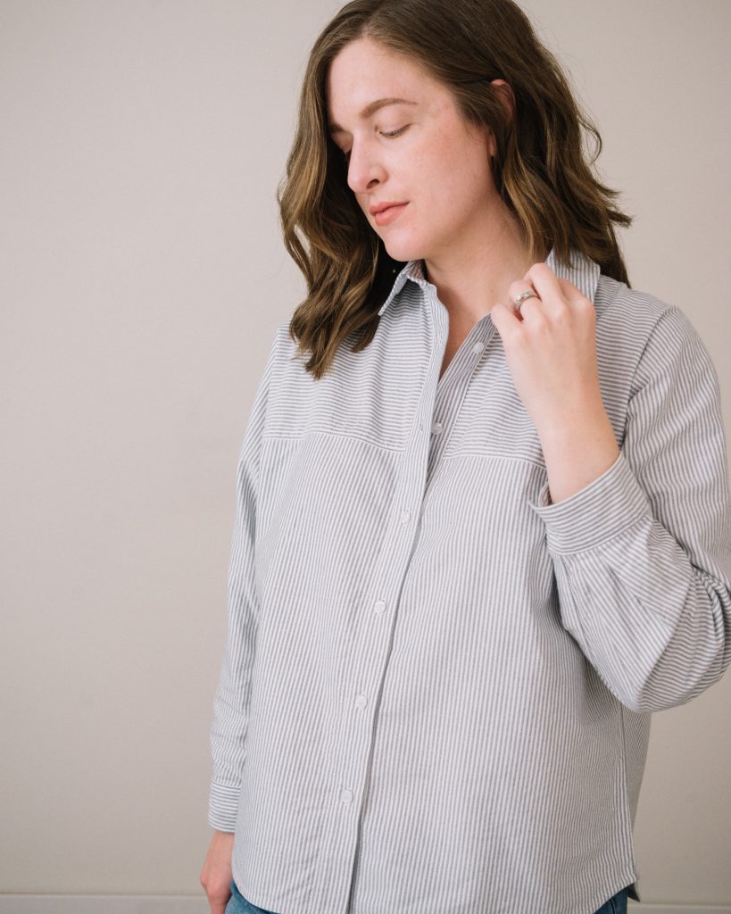 Oyla Shirt by Paper Theory | The Sewing Things Blog