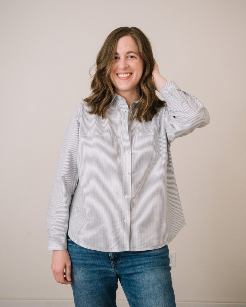 Oyla Shirt by Paper Theory | The Sewing Things Blog