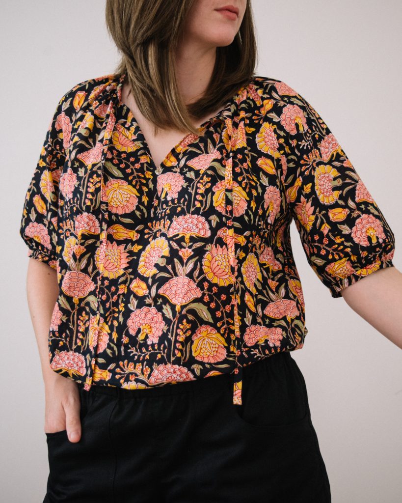 True Bias Roscoe Blouse | The Sewing Things Blog