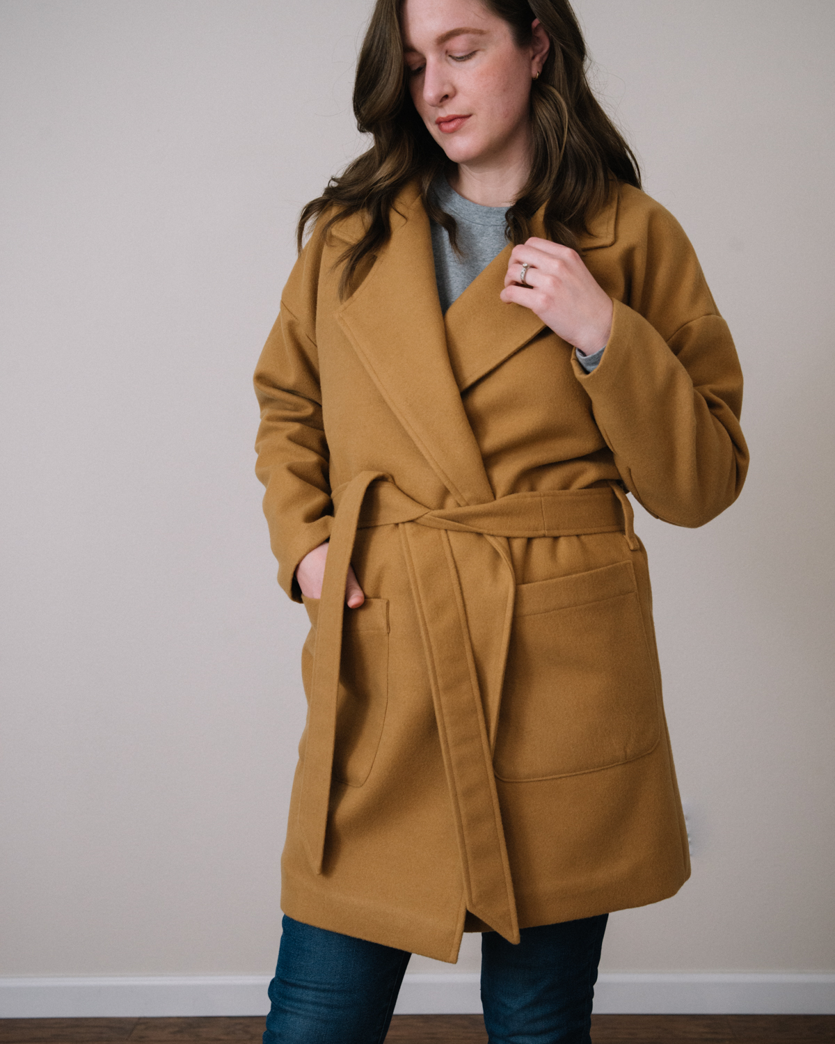 Helen’s Closet – Pona Jacket with Lining & Waist Tie