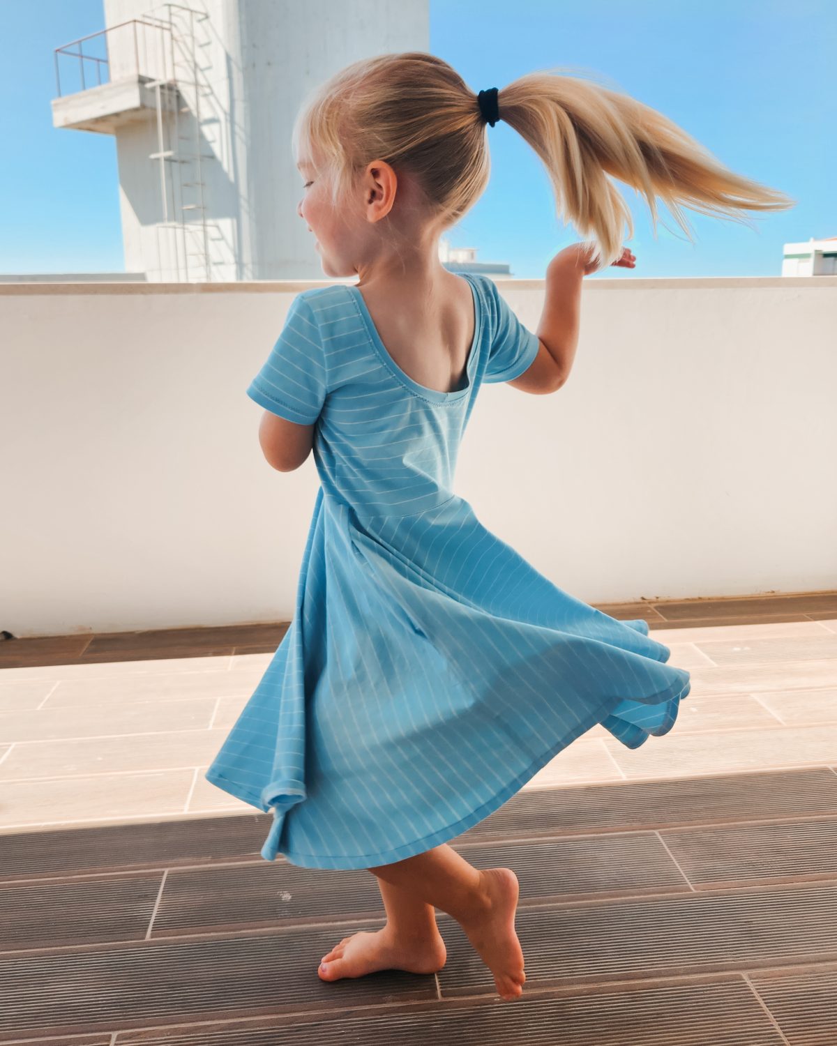 Mouse House Creations – Janie Dress with Ballerina Neckline