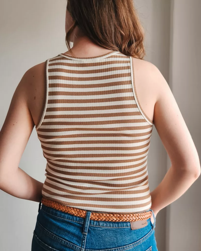 Allie Olson Kila Tank | The Sewing Things Blog