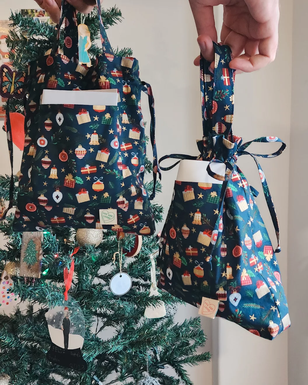 Drawstring Gift Tote