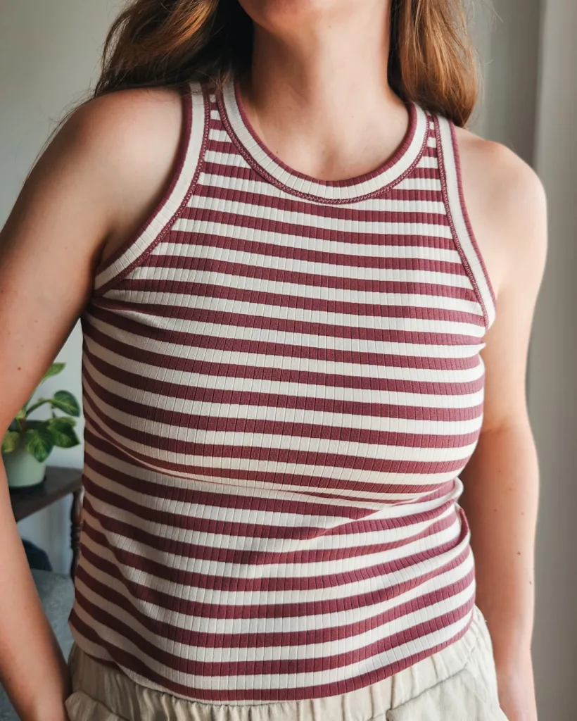 Paradise Patterns Blomma Tank | The Sewing Things Blog