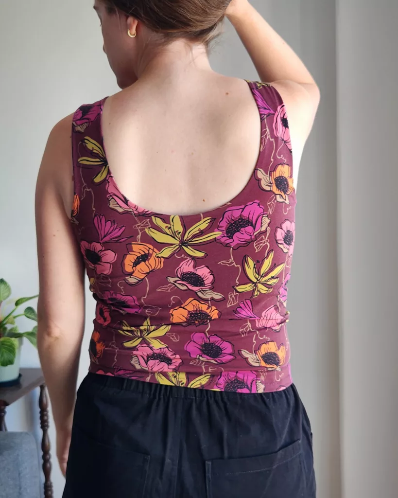 Weiland Tank by Elbe Textiles | The Sewing Things Blog