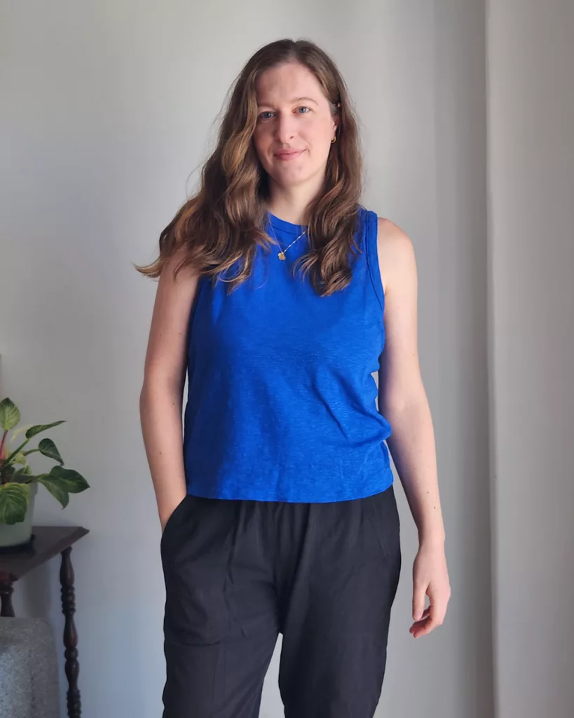 Tabitha Tank by Anna Zoe | The Sewing Things Blog