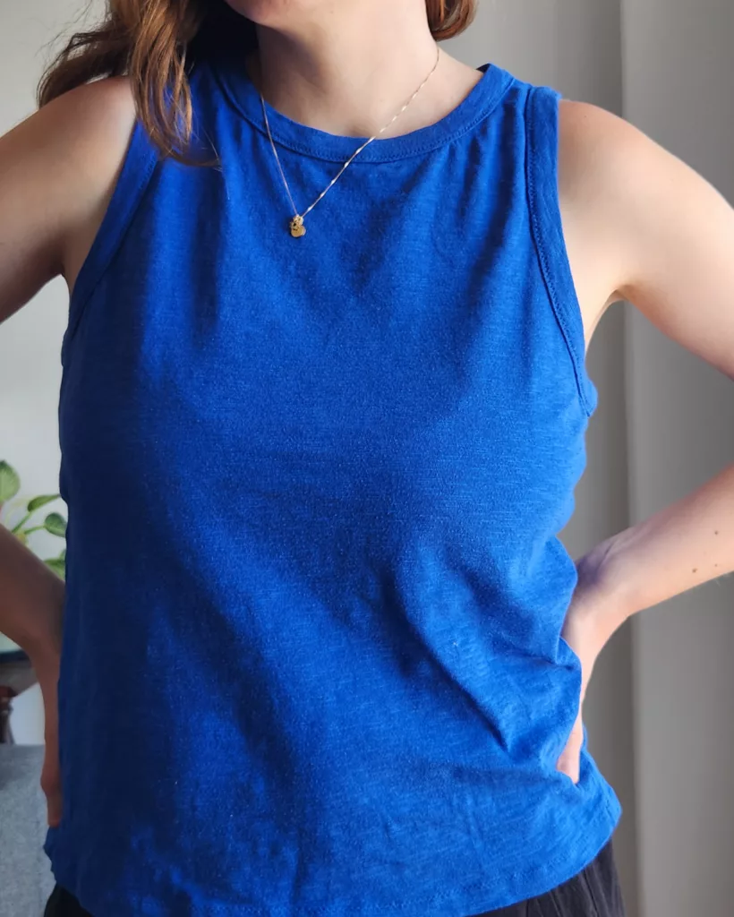 Tabitha Tank by Anna Zoe | The Sewing Things Blog